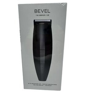BEVEL TRIMMER SE Beard Mustache Travel Men Lightweight Cordless NEW
